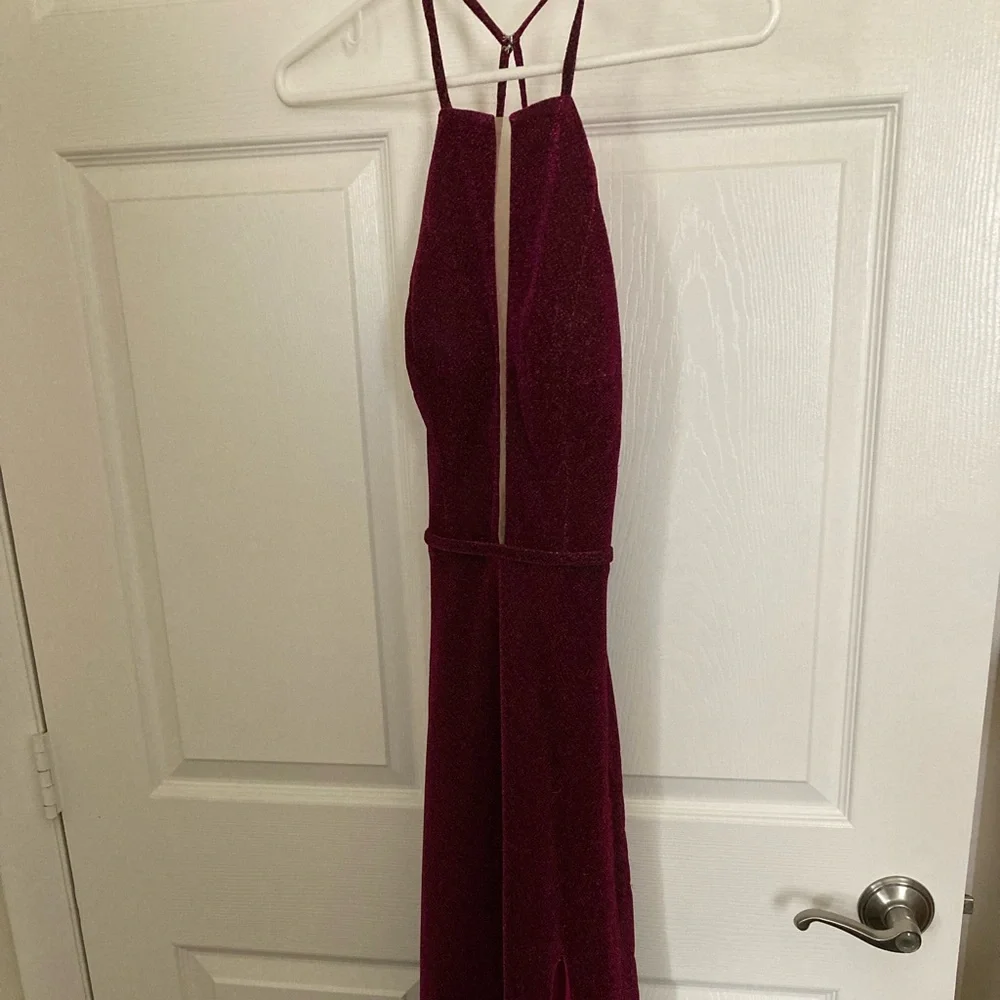 La Femme sparkly prom dress, size 2 - Picture 3 of 5